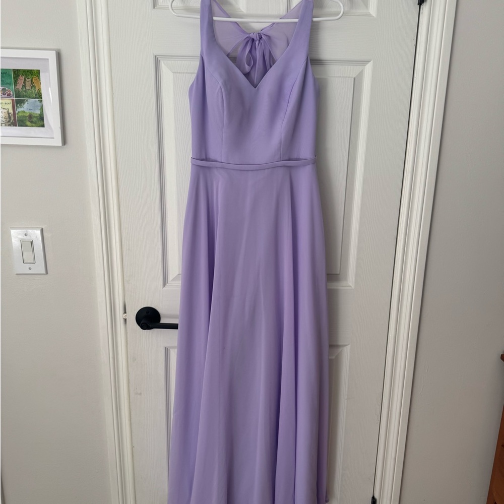 Azazie Lavender Maxi Dress